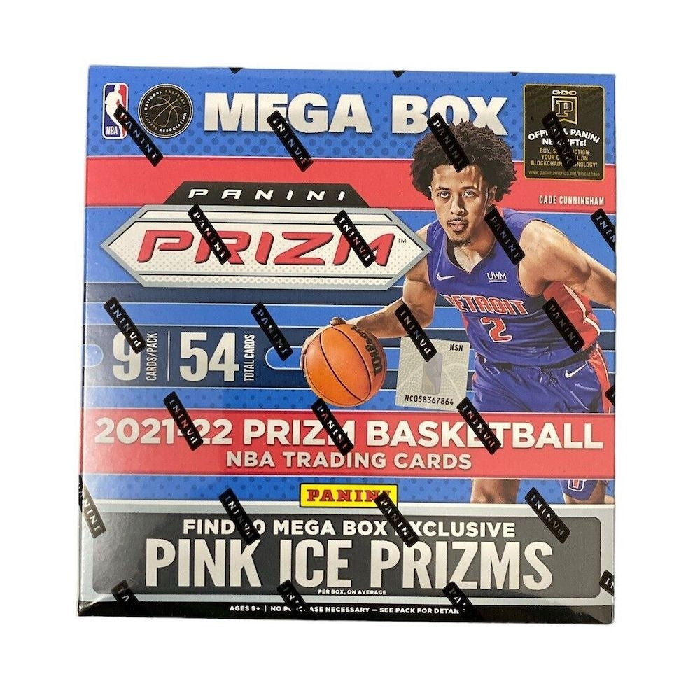 2021-22 Panini Prizm Basketball Mega Box Pink Ice Prizms