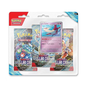 Pokemon TCG: Scarlet & Violet—Stellar Crown Three-Booster Blister Latias