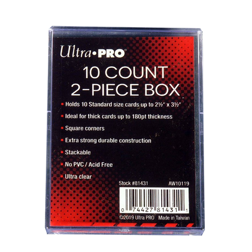 Ultra PRO 10-Count 2-Piece Card Case