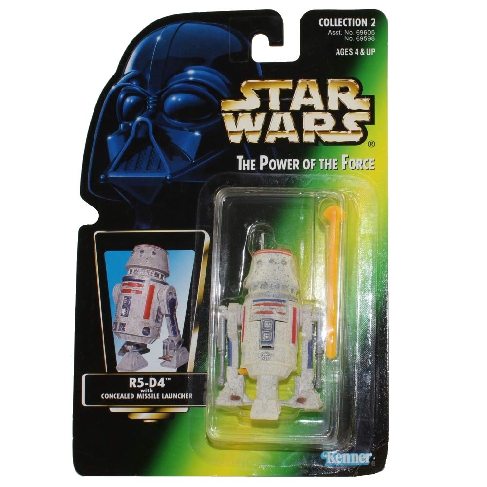 Star Wars Power of the Force Green Card R5-D4 Action Figure