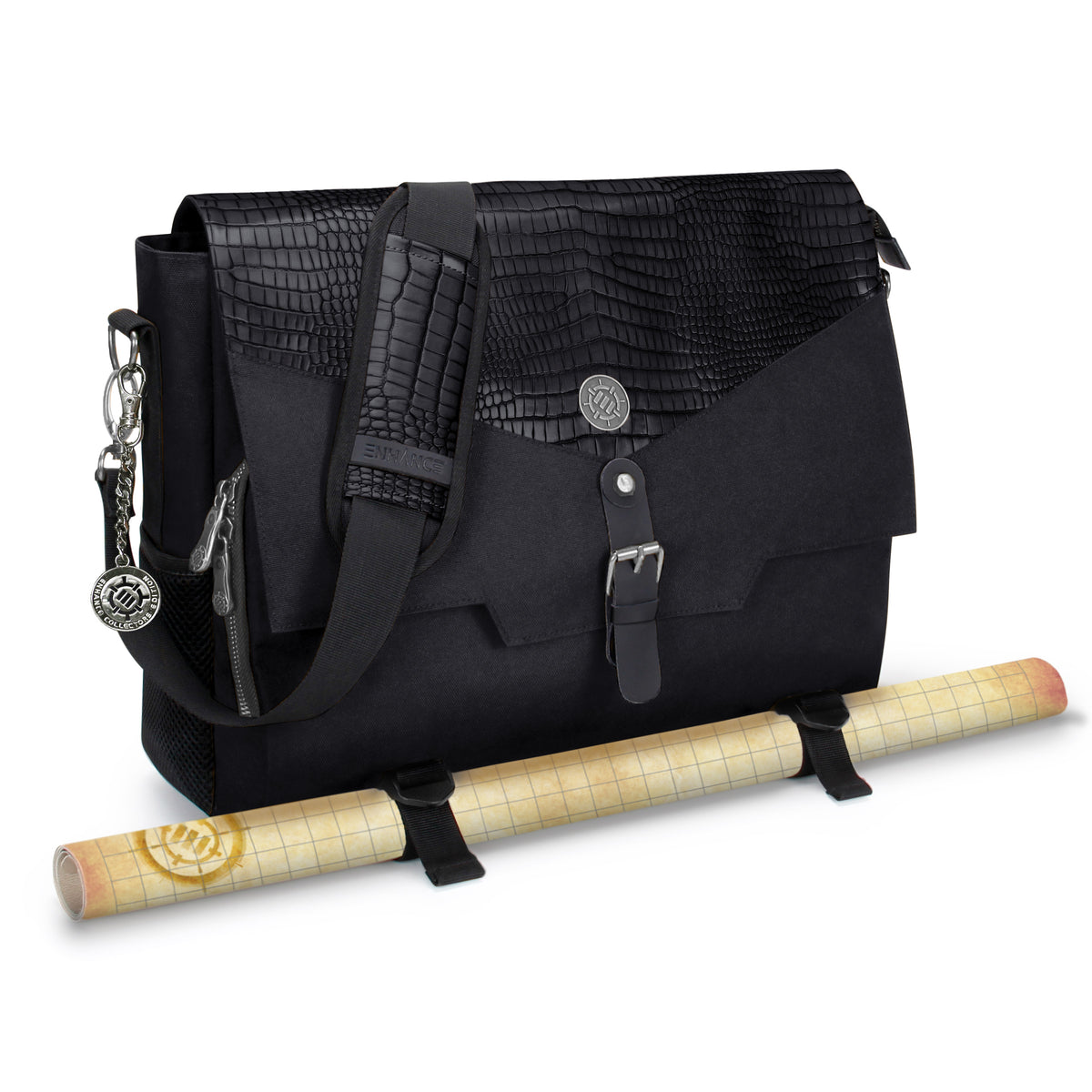 ENHANCE Collector's Edition RPG Player's Essentials DnD Bag (Dragon Black)