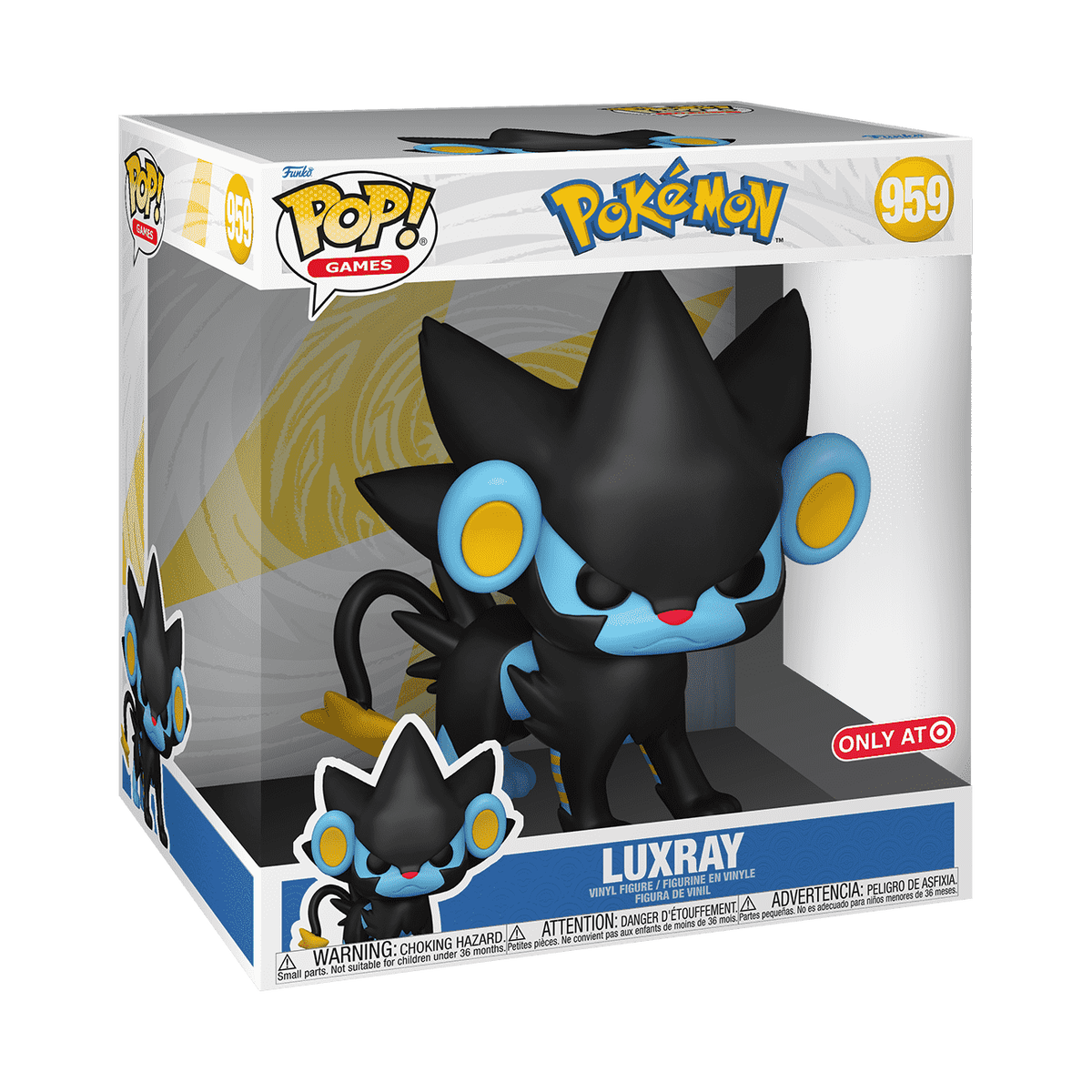 Funko Pop! Jumbo Pokémon Luxray 10-inch Target Exclusive