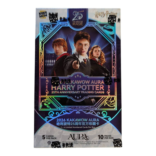2026 Kakawow Harry Potter Aura Hobby Trading Card Box