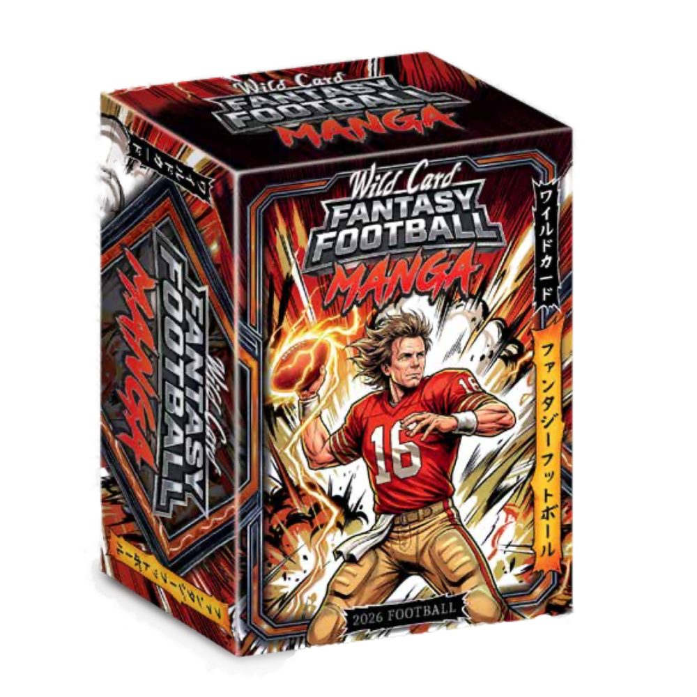 2026 Wild Card Manga Football Hobby Box