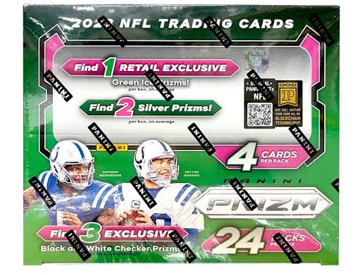 2023 Panini Prizm Football 24-Pack Retail Box | Look for CJ Stround Rookie Cards!